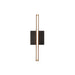 Tachi LED Wall Sconce Urban Bronze-Sconces-Kuzco Lighting-Lighting Design Store