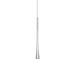 Taper LED Pendant Chrome-Mini Pendants-Kuzco Lighting-Lighting Design Store