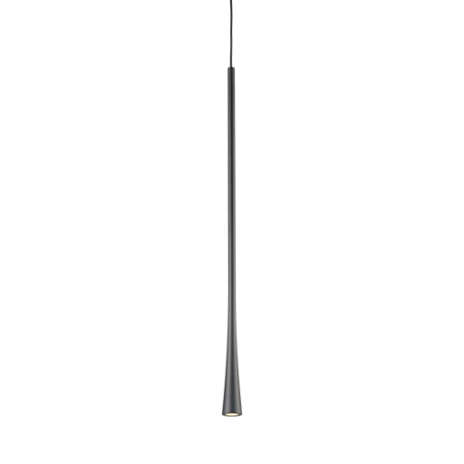 Taper LED Pendant Black-Mini Pendants-Kuzco Lighting-Lighting Design Store
