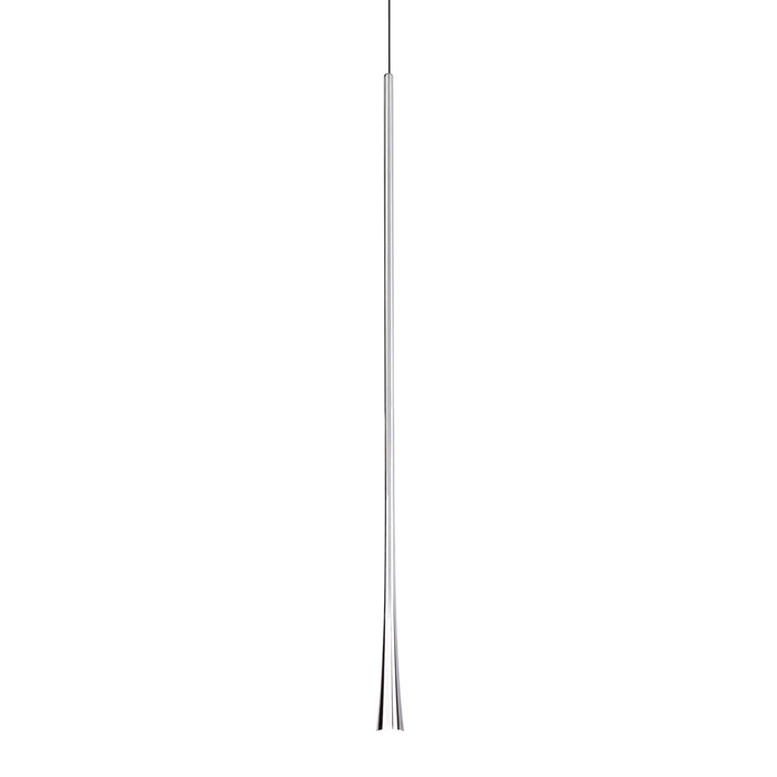 Taper LED Pendant Chrome-Mini Pendants-Kuzco Lighting-Lighting Design Store