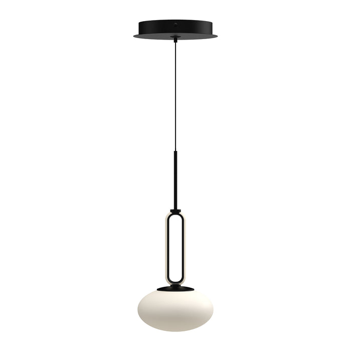 Tavira LED Pendant Black-Mini Pendants-Kuzco Lighting-Lighting Design Store