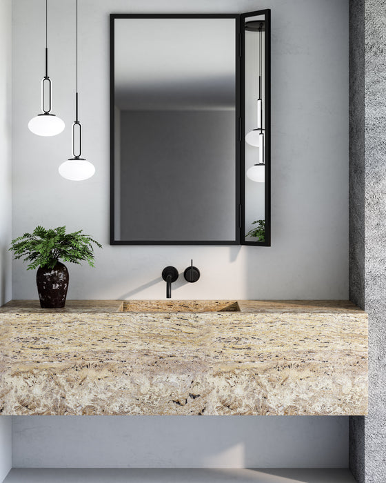 Tavira LED Pendant Black-Mini Pendants-Kuzco Lighting-Lighting Design Store