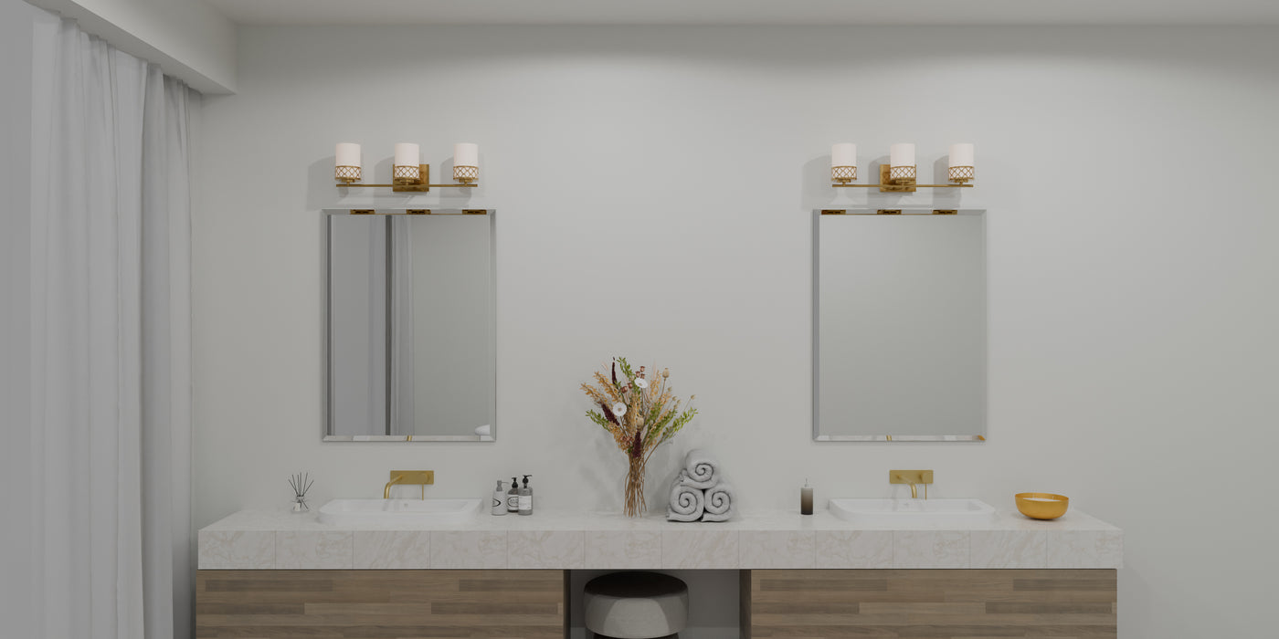Tenley Three Light Bath-Bathroom Fixtures-Quoizel-Lighting Design Store