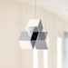Tetra LED Pendant Chrome-Pendants-Kuzco Lighting-Lighting Design Store