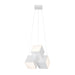 Tetra LED Pendant White-Pendants-Kuzco Lighting-Lighting Design Store