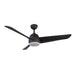 Thalia 54"Ceiling Fan Matte Black-Fans-Kuzco Lighting-Lighting Design Store