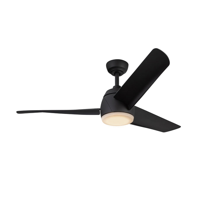 Thalia 54"Ceiling Fan Matte Black-Fans-Kuzco Lighting-Lighting Design Store