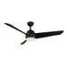 Thalia 54"Ceiling Fan Matte Black-Fans-Kuzco Lighting-Lighting Design Store