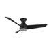 Thalia 54"Hugger Fan Matte Black-Fans-Kuzco Lighting-Lighting Design Store