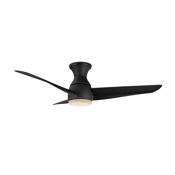Thalia 54"Hugger Fan Matte Black-Fans-Kuzco Lighting-Lighting Design Store