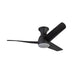 Thalia 54"Hugger Fan Matte Black-Fans-Kuzco Lighting-Lighting Design Store