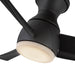 Thalia 54"Hugger Fan Matte Black-Fans-Kuzco Lighting-Lighting Design Store
