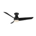 Thalia 54"Hugger Fan Matte Black-Fans-Kuzco Lighting-Lighting Design Store