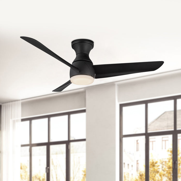 Thalia 54"Hugger Fan Matte Black-Fans-Kuzco Lighting-Lighting Design Store