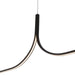 Thread LED Linear Pendant Black-Linear/Island-Kuzco Lighting-Lighting Design Store