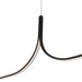 Thread LED Linear Pendant Black-Linear/Island-Kuzco Lighting-Lighting Design Store