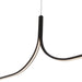Thread LED Linear Pendant Black-Linear/Island-Kuzco Lighting-Lighting Design Store