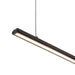 Thread LED Linear Pendant Black-Linear/Island-Kuzco Lighting-Lighting Design Store