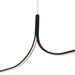 Thread LED Linear Pendant Black-Linear/Island-Kuzco Lighting-Lighting Design Store