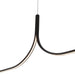 Thread LED Linear Pendant Black-Linear/Island-Kuzco Lighting-Lighting Design Store