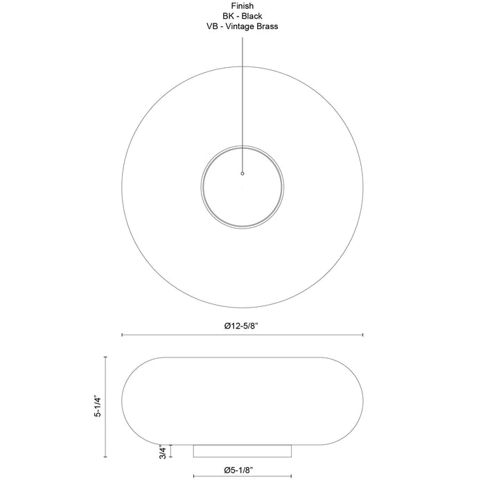 Nimbus LED Table Lamp Vintage Brass/Opal Glass-Lamps-Kuzco Lighting-Lighting Design Store