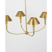 Turlington LED Chandelier-Large Chandeliers-Visual Comfort Signature-Lighting Design Store