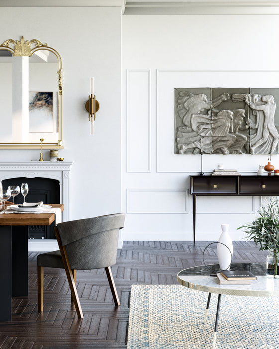 Torres Two Light Vanity Vintage Brass-Bathroom Fixtures-Alora-Lighting Design Store