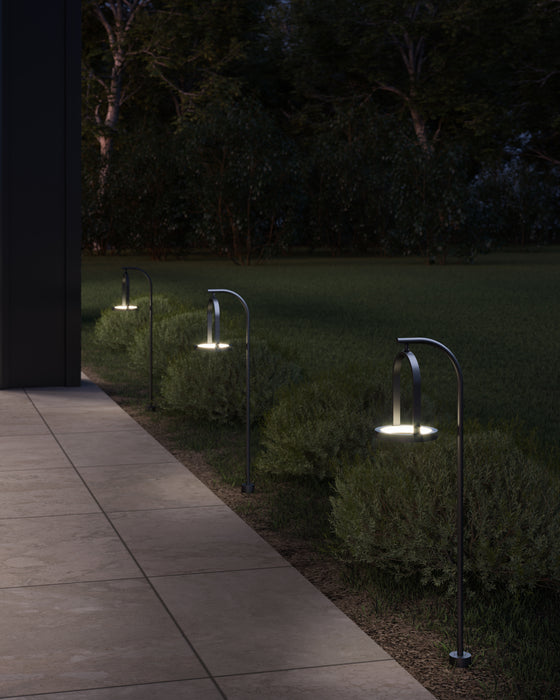 Trek LED Garden Light Black-Landscape Ltg.-Kuzco Lighting-Lighting Design Store
