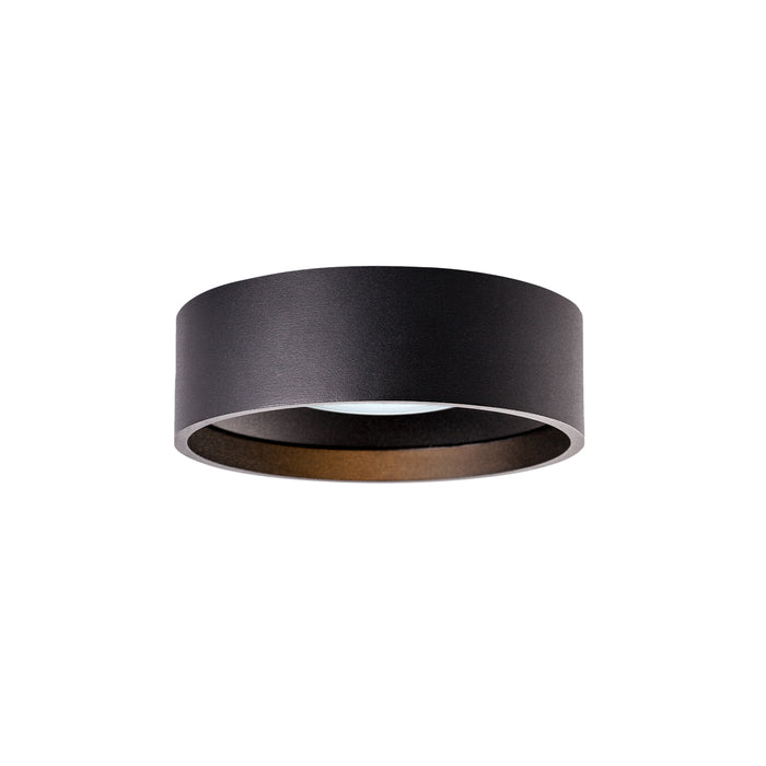 Trenton LED Flush Mount Black-Flush Mounts-Kuzco Lighting-Lighting Design Store