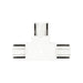 Trilo Track Track T-Connector White-Track-Kuzco Lighting-Lighting Design Store