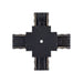 Trilo Track Track X-Connector Black-Track-Kuzco Lighting-Lighting Design Store