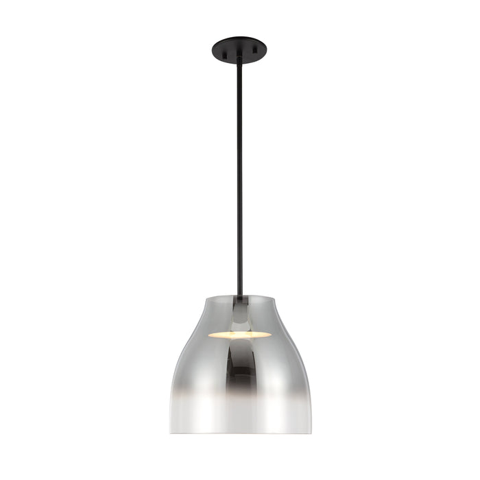 Trinity LED Pendant Black/Smoked-Mini Pendants-Kuzco Lighting-Lighting Design Store