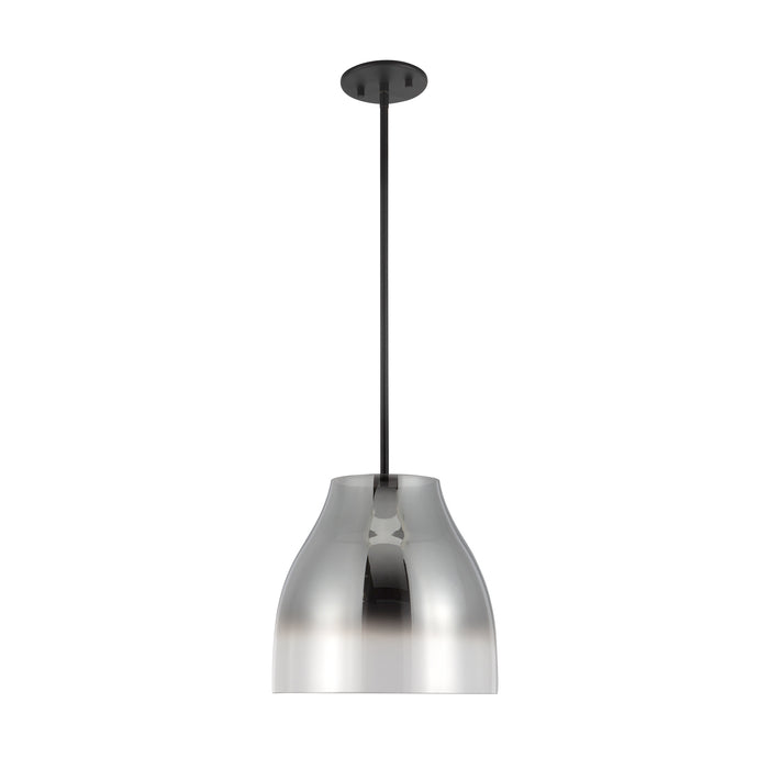 Trinity LED Pendant Black/Smoked-Mini Pendants-Kuzco Lighting-Lighting Design Store