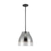 Trinity LED Pendant Black/Smoked-Mini Pendants-Kuzco Lighting-Lighting Design Store
