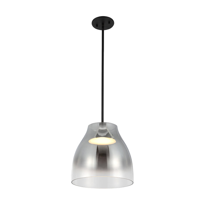 Trinity LED Pendant Black/Smoked-Mini Pendants-Kuzco Lighting-Lighting Design Store