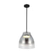 Trinity LED Pendant Black/Smoked-Mini Pendants-Kuzco Lighting-Lighting Design Store