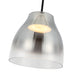 Trinity LED Pendant Black/Smoked-Mini Pendants-Kuzco Lighting-Lighting Design Store