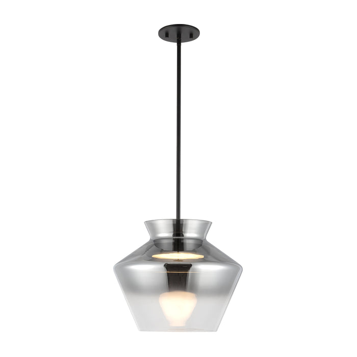 Trinity LED Pendant Black/Smoked-Pendants-Kuzco Lighting-Lighting Design Store