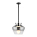 Trinity LED Pendant Black/Smoked-Pendants-Kuzco Lighting-Lighting Design Store