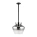Trinity LED Pendant Black/Smoked-Pendants-Kuzco Lighting-Lighting Design Store