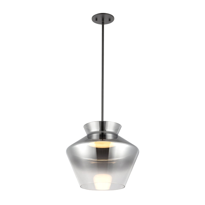Trinity LED Pendant Black/Smoked-Pendants-Kuzco Lighting-Lighting Design Store
