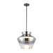 Trinity LED Pendant Black/Smoked-Pendants-Kuzco Lighting-Lighting Design Store