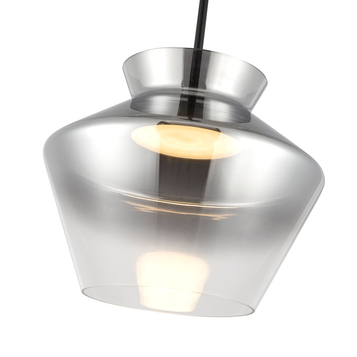 Trinity LED Pendant Black/Smoked-Pendants-Kuzco Lighting-Lighting Design Store