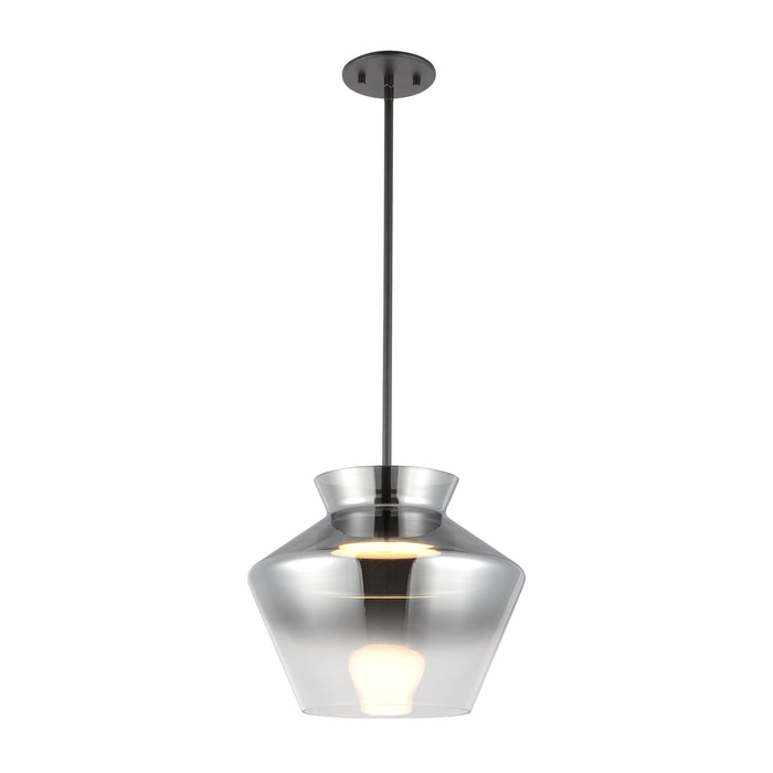Trinity LED Pendant Black/Smoked-Pendants-Kuzco Lighting-Lighting Design Store