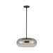 Trinity LED Pendant Black/Smoked-Pendants-Kuzco Lighting-Lighting Design Store