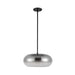 Trinity LED Pendant Black/Smoked-Pendants-Kuzco Lighting-Lighting Design Store