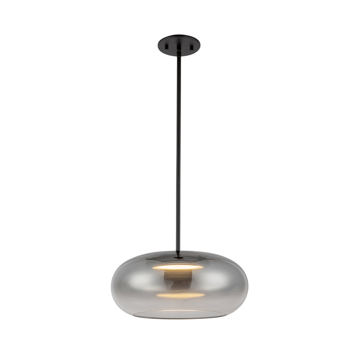 Trinity LED Pendant Black/Smoked-Pendants-Kuzco Lighting-Lighting Design Store