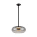 Trinity LED Pendant Black/Smoked-Pendants-Kuzco Lighting-Lighting Design Store