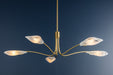 Tenafly Five Light Chandelier Aged Brass-Large Chandeliers-Hudson Valley-Lighting Design Store