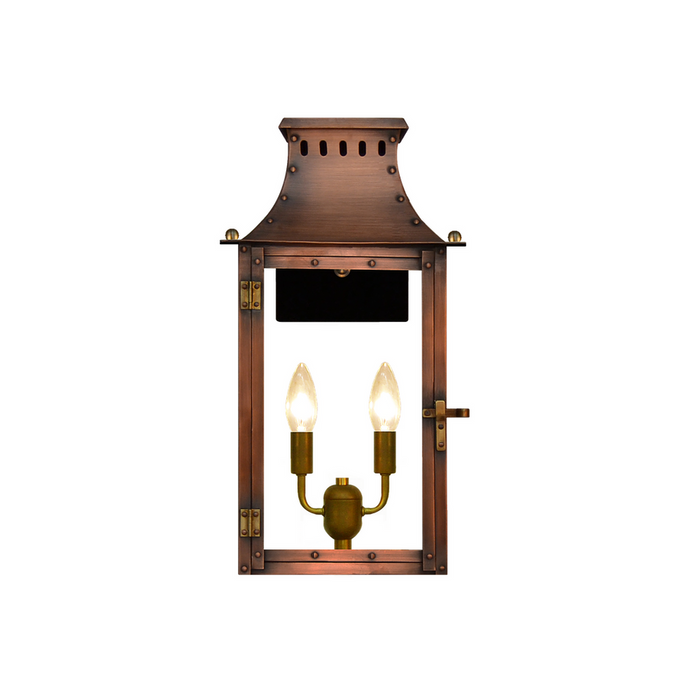 Coppersmith - MS16E - Market Street 16" Outdoor Lantern - Copper